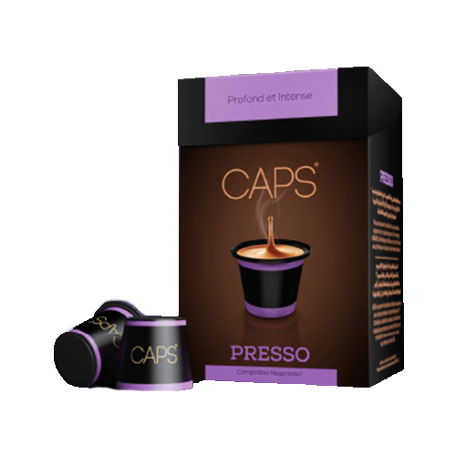Café espresso CAPS Presso - 10 capsules