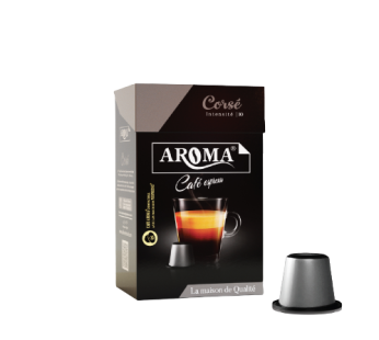 Café Espresso Aroma Corsé – 10 capsules