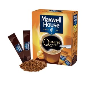 Café soluble Maxwell House – Qualité Filtre- 25 sticks