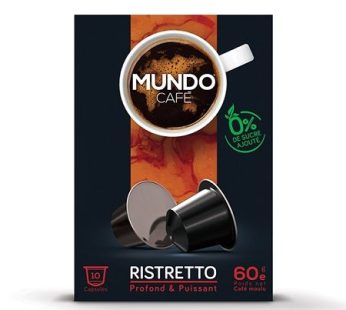 Café capsule Mundo Café – Ristretto – 10 capsules