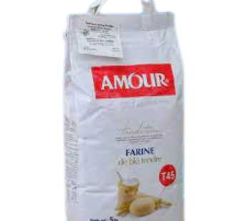 Farine de blé tendre Amour T45 – 5kg