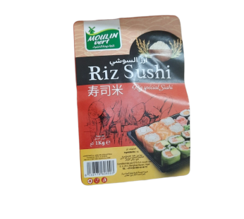 Riz Sushi Moulin Vert – 1kg