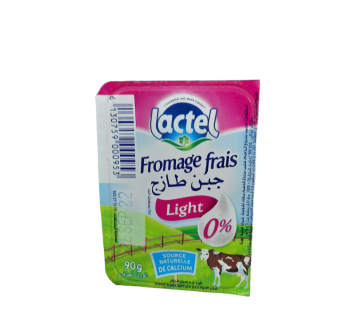 Fromage frais Lactel – Light 0% – 90g
