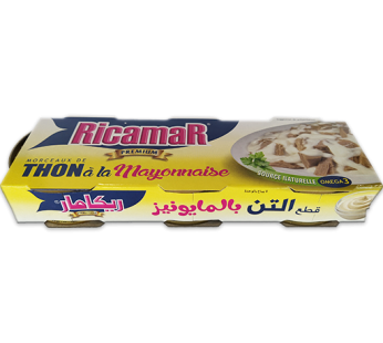 Thon à la mayonnaise Ricamar- 65gx3