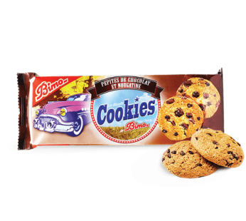 cookies Bimo – pépites de chocolat et nougatine