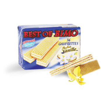 Gaufrettes Best of Bimo – vanille – 36pcs