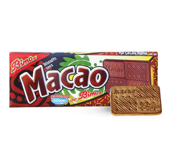 Biscuits Macao -au cacao- Bimo – 250g
