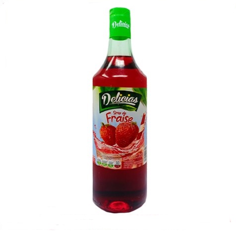Sirop de fraise - Délicias - 1L