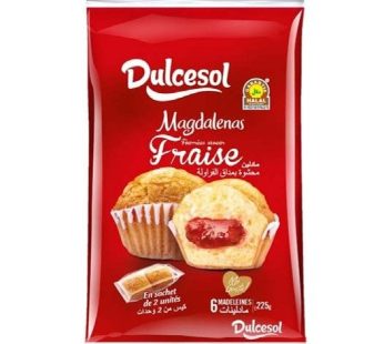 Madeleines Dulcesol – fraise – 6pcs