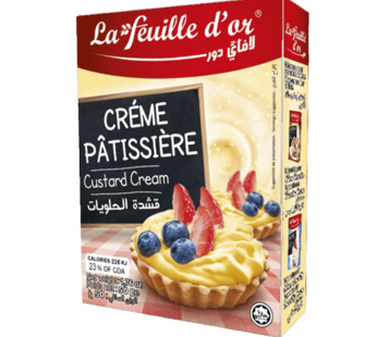 Crème Pâtissière La Feuille d’Or – Vanille 90g
