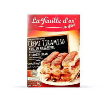 Crème Tiramisu – La Feuille d’Or  – 65g