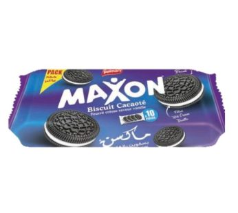 Biscuits cacaoté Maxon – crème vanille – pack 10 pcs