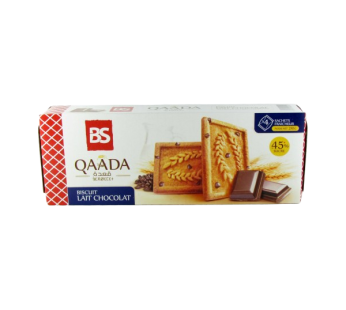 Biscuits Qaada – chocolat au lait – 100g