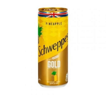 Canette Schweppes Gold – Ananas – 24cl