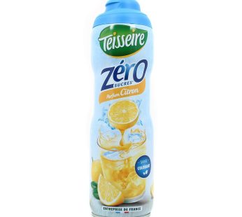 Sirop Teisseire Zéro sucres – citron – 60cl