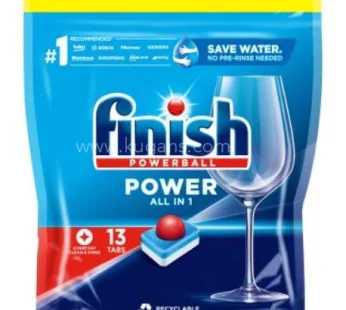 Tablettes pour lave vaisselle – Finish Powerball – all in 1 – 13 TABS