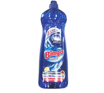 Liquide vaisselle Bingo -Antibactérien- Citron – 600ml