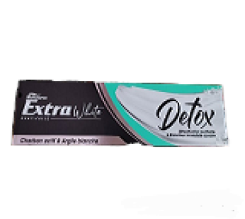 Dentifrice Extra White Detox – au charbon actif et argile blanche – 100ml