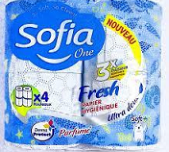 Papier Hygiénique Sofia Fresh – 4pcs