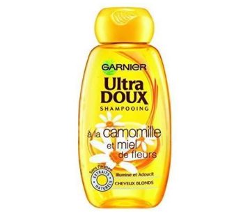 Shampooing Ultra Doux – à la camomille et miel de fleurs – cheveux blonds – 250ml