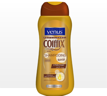 Shampooing Venus Coiffix – à l’huile d’argan – Cheveux secs – 250ml