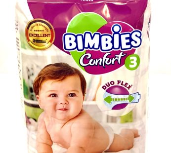 Couches bébé Bimbies-Confort MIDI – N3 – 10pcs