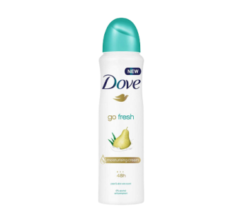 Anti-transpirant Dove Go Fresh – Poire et Aloe Vera – 250ml