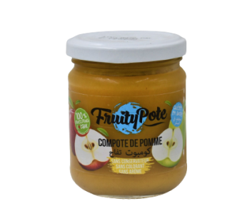 Compote Fruity Pote – Pomme – 200ml