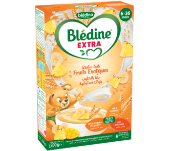 Farine Blédine Extra – fruits exotiques- 200g
