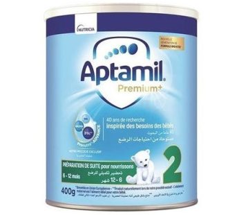 Lait Aptamil Premium+  2ème – 6 à 12 mois – 400g