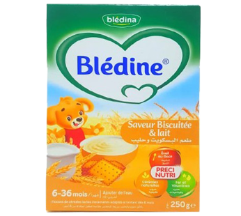 Farine Blédine – Biscuit et lait – 250g
