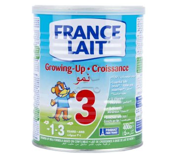 Lait France Lait – 3ème age – 1 à 3 ans – 400g