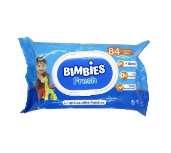 Lingettes bimbies – ultra fresh- 84pcs
