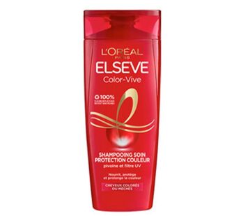 Shampooing Elseve  Color-Vive – Soin protection couleur – Cheveux colorés ou méchés – 500ml
