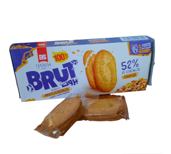 Biscuits Multi céréales BRUT Qaada  – 52% de céréales
