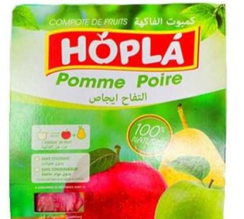 Compote Hopla – Pomme Poire – Sans Sucre
