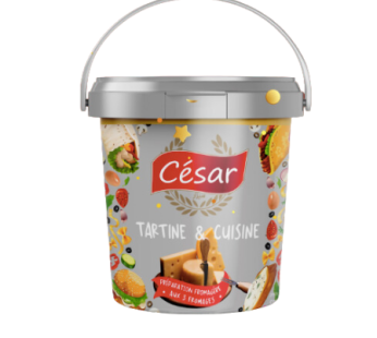 Préparation fromagère à tartiner César – 3 fromages-500g