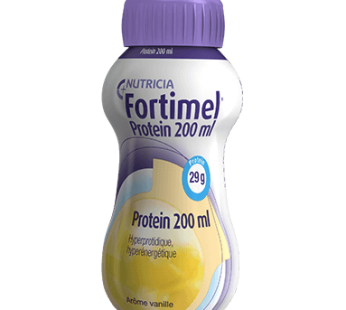 Fortimel Nutricia – Protein – arôme Vanille ou fraise – 200ml